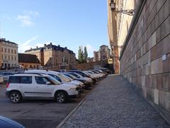 entrance to the Royal Armoury museum in Sweden