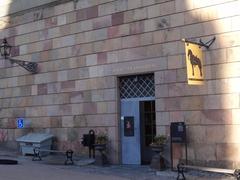 entrance to the Royal Armoury Museum in Sweden