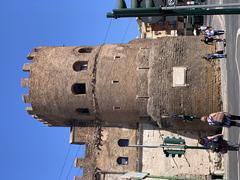 Porte San Paolo in Rome under a blue sky