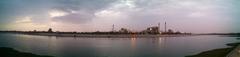 Panoramic view of Sabarmati Riverfront in Ahmedabad, June 2015