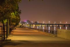 Sabarmati Riverfront at night