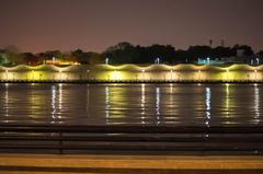 Sabarmati Riverfront at night