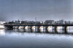 Sabarmati River Front in Ahmedabad, India