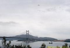 Lantau Link bridge in 1999