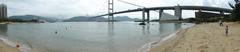 Panoramic view of Park Island, Hong Kong