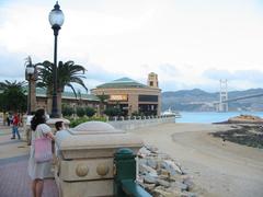 Park Island Pier in Ma Wan, Hong Kong