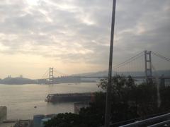 Tsing Ma Bridge in Hong Kong