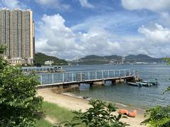 Anglers' Beach Pier in Sham Tseng taken on 26 June 2020