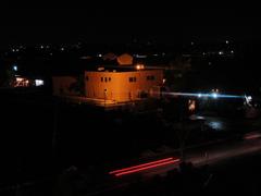 night shot of Zila-Nazim Office, Hyderabad