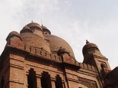 series of historical domes in Pakistan