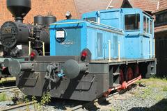 Deutz diesel locomotive type A8M517 R Nr 56/252 at Salder castle museum