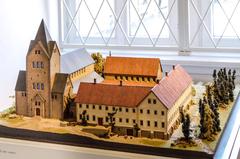 Model of Ringelheim Monastery from the late 16th century