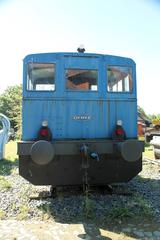 Deutz diesel locomotive type A8M517 R at Salder castle museum