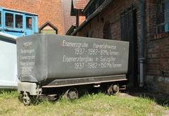 Last mining cart from Haverlahwiese mine at Salder castle museum