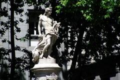 Font of Apollo in Paseo del Prado, Madrid