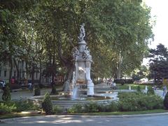 Fountain of Apollo in Madrid, Spain