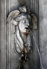 Detail of Circe at the Fountain of Apollo in Madrid