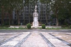 Apollo Fountain in Madrid