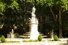 Paseo del Prado Fuente in Madrid