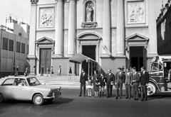 people at the San José de Flores Church