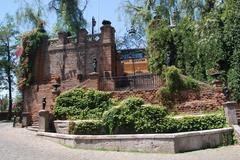 Castillo Hidalgo on Cerro Santa Lucía in Santiago, Chile