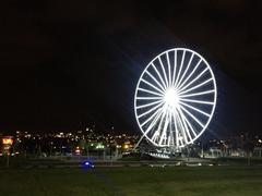 La Estrella de Puebla at night