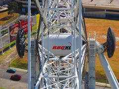 view of the Estrella de Puebla observation wheel