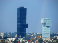 View of the Estrella de Puebla observation wheel