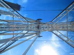 View of the Estrella de Puebla observation wheel