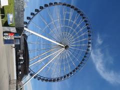 View of the Estrella de Puebla observation wheel