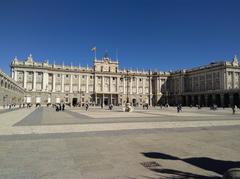 courtyard of the Royal Palace of Madrid