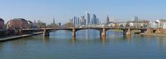 Ignatz-Bubis-Brücke in Frankfurt am Main, 2013