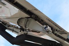 A320 wing close-up