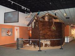 Entrance to 'Animals of the Bible' special exhibition at the LWL Museum of Natural History