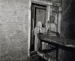 Otto Frank in the Secret Annex, 1958