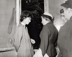 Millie Perkins at the Anne Frank House, May 28, 1959