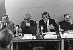 Forum on anti-Zionism and anti-Semitism at the Anne Frank House in Amsterdam, 1969