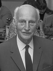 Otto Frank at the International Youth Congress in Anne Frank House, July 23, 1968