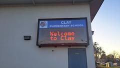 Henry Clay Elementary School sign