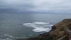 San Diego cliffside with ocean view