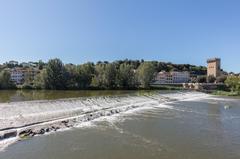 San Niccolò Dam in Florence, Italy