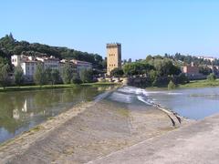 Dam on the Arno River