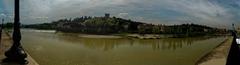 Florence Lungarno della Zecca Vecchia view over River Arno