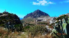 Custonaci Falesie Parco Cerriolo panoramic view