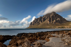 Riserva naturale orientata Monte Cofano scenic view