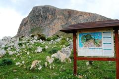 Monte Cofano in Riserva Naturale Monte Cofano Sicily