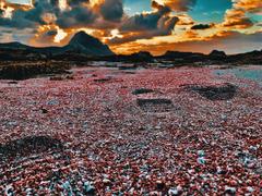 Monte Cofano at sunset