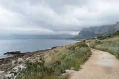 Contrada Tonnara Cofano in the Monte Cofano Nature Reserve, Custonaci, Trapani, Italy