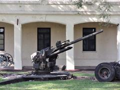 artillery materials at the Argentine Army Historical Museum