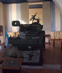 Panhard AML used in the Falklands War on display at the Argentine Army Historical Museum